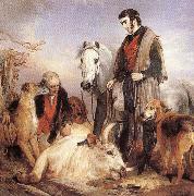 Sir Edwin Landseer Death of the Wild Bull oil on canvas